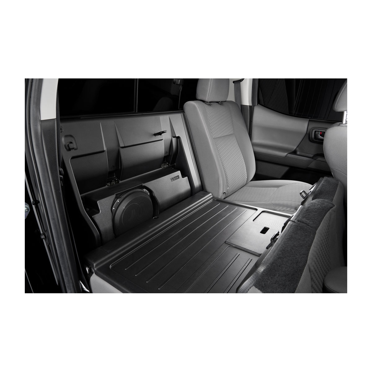 JL Audio Stealthbox® Enclosed Subwoofer for Toyota Tacoma Double Cab (SBX-T-TACDCG3/10TW3) - Image 2